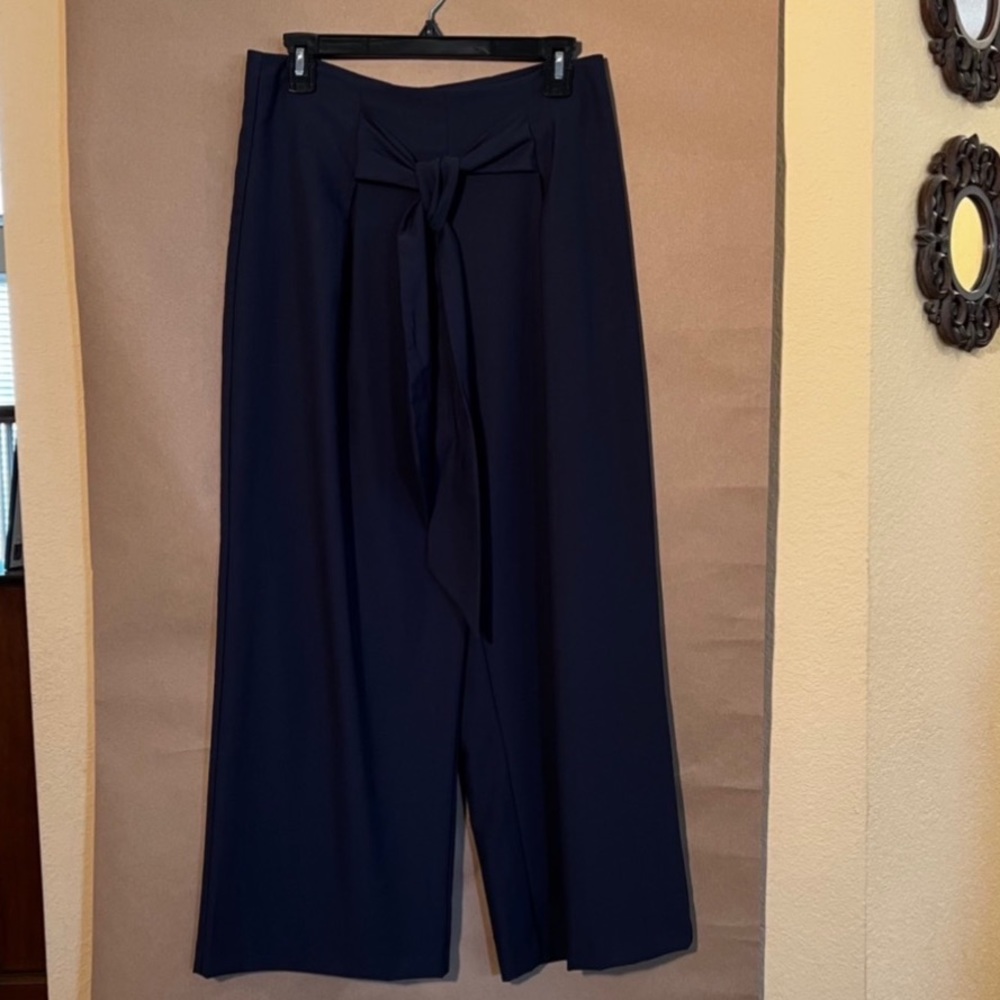 Wide leg goucho style pants - so cute on - navy